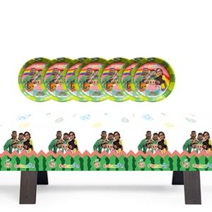 CODY COCO DECORATION MELON, PARTY, CUPS, PLATES AND TABLECLOTH